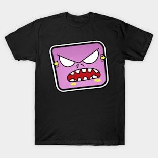 Cool Angry Sticker T-Shirt